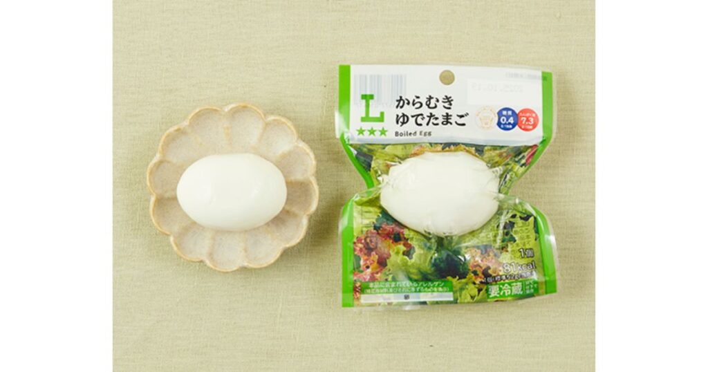 LAWSONのゆでたまご