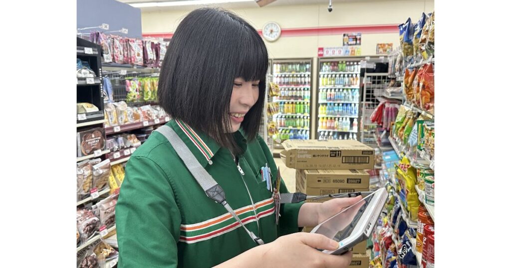 セブンイレブンの店員
