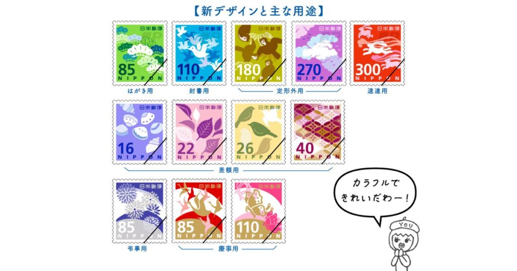 切手デザイン一覧