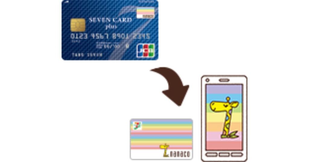 クレジットカードからnanacoにチャージ