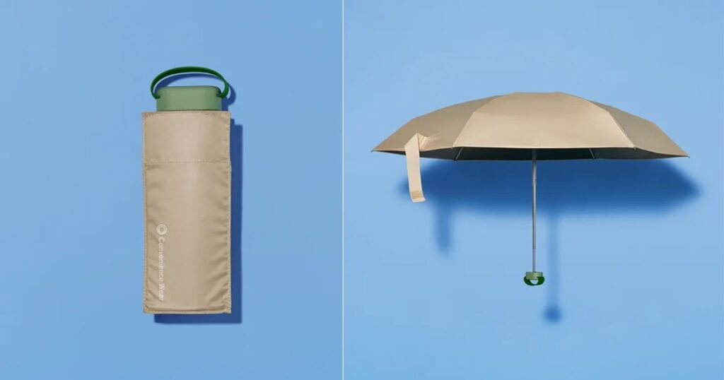 ファミリーマート「Convenience Wear（コンビニエンスウェア）」の折りたたみ傘