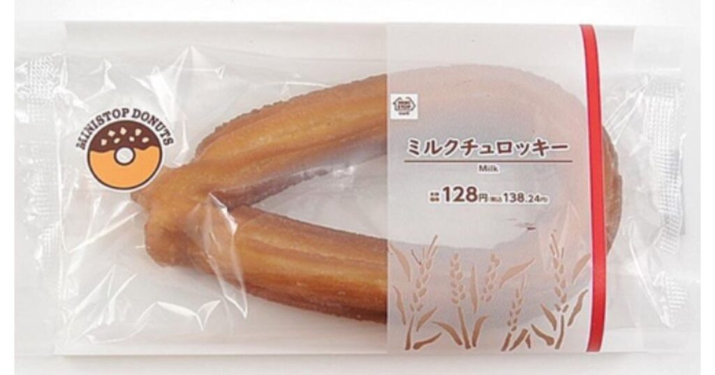 ミニストップの「ミルクチュロッキー」のパッケージ写真