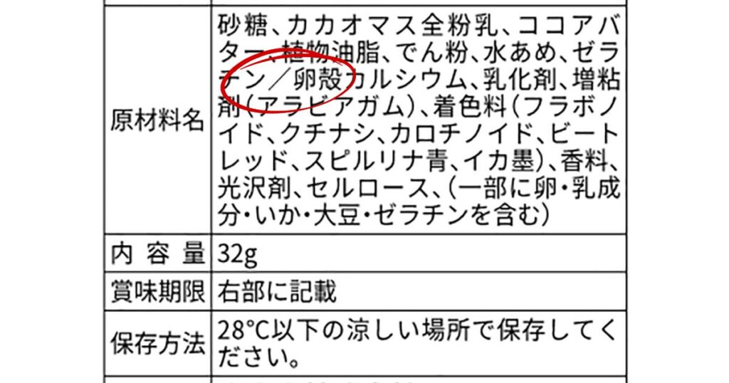 食品表示ラベルにおける「／（スラッシュ）」による原材料と添加物の見分け方
