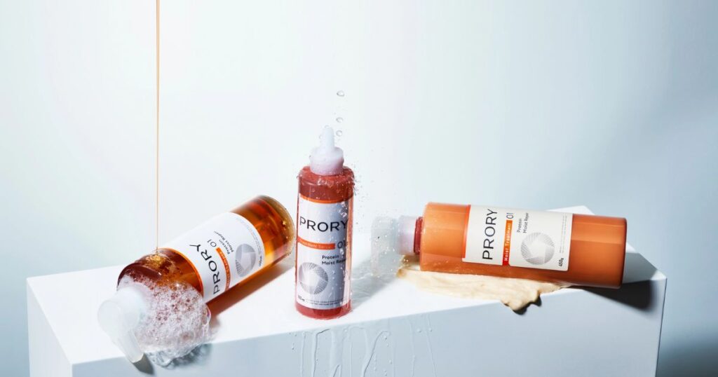PRORY(プロリー)のモイストリペアシャンプー、トリートメント、ヘアオイル