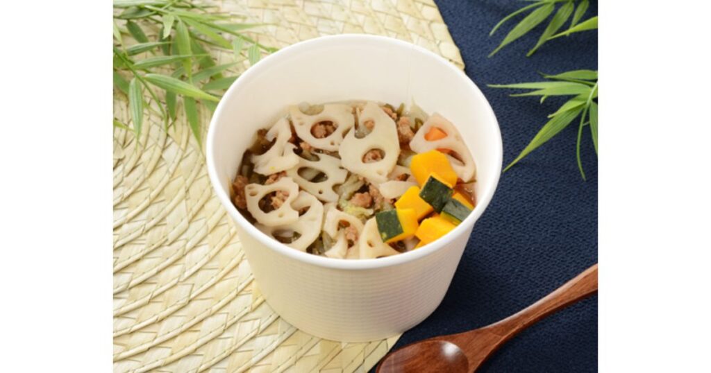 ファミリーマートの根菜入りつくねの和風スープの画像