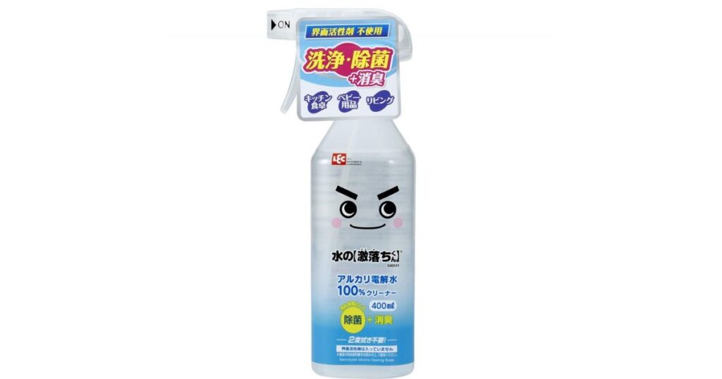 掃除用スプレー「水の激落ちくん（アルカリ電解水100%クリーナー）」の商品画像